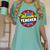 Wonder Teacher Super Woman Power Superhero Back To School Women's Comfort Colors T-Shirt Chalky Mint