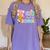 100 Days Of School Preppy 100th Day Of School Teachers Girls Women's Comfort Colors T-Shirt Violet 100 Days Of School Preppy 100th Day Of School Teachers Girls Women's Comfort Colors T-Shirt Violet
