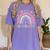 100th Day Of Kindergarten Teacher Kids 100 Days Smarter Women's Comfort Colors T-Shirt Violet 100th Day Of Kindergarten Teacher Kids 100 Days Smarter Women's Comfort Colors T-Shirt Violet