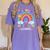 100th Day Of School Rainbow Happy 100 Days Smarter Teacher Women's Comfort Colors T-Shirt Violet 100th Day Of School Rainbow Happy 100 Days Smarter Teacher Women's Comfort Colors T-Shirt Violet