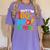 100th Day Of School Teachers Kids Happy 100 Days Women's Comfort Colors T-Shirt Violet 100th Day Of School Teachers Kids Happy 100 Days Women's Comfort Colors T-Shirt Violet