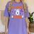1st Grade Boo Crew First Grade Teacher Kids Happy Halloween Women's Comfort Colors T-Shirt Violet