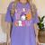 1st Grade Boo Crew Spooky First Grade Halloween Teacher Women's Comfort Colors T-Shirt Violet