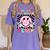 In My 1st Grade Era Smile Face Back To School Teacher Kid Women's Comfort Colors T-Shirt Violet