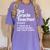 3rd Grade Teacher Definition Back To School First Day Women's Comfort Colors T-Shirt Violet