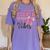 4th Fourth Grade Vibes Back To School Coquette Teacher Girl Women's Comfort Colors T-Shirt Violet