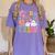 4th Grade Boo Crew Fourth Grade Teacher Kids Happy Halloween Women's Comfort Colors T-Shirt Violet