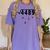 67 Meme Math Teacher 6 7 Halloween Spiders Square Root 4489 Women's Comfort Colors T-Shirt Violet