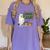 67 Teacher Halloween Ghost Six Seven Meme Math Joke Women's Comfort Colors T-Shirt Violet