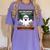 67 Teacher Halloween Ghost Six Seven Meme Do The Maths Women's Comfort Colors T-Shirt Violet