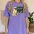 67 Teacher Halloween Skeleton Ghost Six Seven Meme Math Women's Comfort Colors T-Shirt Violet