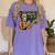 67 Teacher Halloween Skeleton Women's Comfort Colors T-Shirt Violet