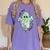 AAC Ghost Tell Me About It Speech Pathology AAC Sped Teacher Women's Comfort Colors T-Shirt Violet AAC Ghost Tell Me About It Speech Pathology AAC Sped Teacher Women's Comfort Colors T-Shirt Violet