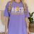 ABCD Kindergarten Rocks Pencil Lightning Students Teachers Women's Comfort Colors T-Shirt Violet ABCD Kindergarten Rocks Pencil Lightning Students Teachers Women's Comfort Colors T-Shirt Violet