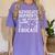 Advocate Support Accept Educate Special Education Teacher Women's Comfort Colors T-Shirt Violet Advocate Support Accept Educate Special Education Teacher Women's Comfort Colors T-Shirt Violet