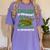 AG Teacher English Is Important But Agriculture Teacher Women's Comfort Colors T-Shirt Violet