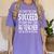 AG Teacher Shirt If At First You Don't Succeed Agriculture Women's Comfort Colors T-Shirt Violet AG Teacher Shirt If At First You Don't Succeed Agriculture Women's Comfort Colors T-Shirt Violet