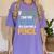 If Aliens Can Find Earth You Can Find a Pencil Teacher Women's Comfort Colors T-Shirt Violet If Aliens Can Find Earth You Can Find a Pencil Teacher Women's Comfort Colors T-Shirt Violet