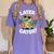 Alligator Later Gator Teacher Summer Last Day Fun Women's Comfort Colors T-Shirt Violet Alligator Later Gator Teacher Summer Last Day Fun Women's Comfort Colors T-Shirt Violet