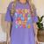 Alphabet A-Z ABC Kids Back To School Pre K Teachers Women's Comfort Colors T-Shirt Violet