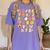 Alphabet Turkey Thanksgiving Costume Preschool Teacher Men Women Women's Comfort Colors T-Shirt Violet
