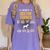 Anatomy Of Boston Terrier Dog Lover Women's Comfort Colors T-Shirt Violet