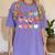 Art Apples Back To School For Teacher Student Women's Comfort Colors T-Shirt Violet