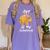 Art Is My Superpower Drawing Art Teacher Artists Women's Comfort Colors T-Shirt Violet