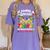 Autism Awareness Teacher Shirts It Takes A Special Teacher Women's Comfort Colors T-Shirt Violet