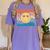 Back To School Groovy Smile Preschool Teachers Students Kids Women's Comfort Colors T-Shirt Violet