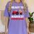 Back To School Teacher Farming Tractor Farmer Kids 100th Day Women's Comfort Colors T-Shirt Violet Back To School Teacher Farming Tractor Farmer Kids 100th Day Women's Comfort Colors T-Shirt Violet