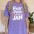 Back To School Teacher Flair Pens Are My Jam Women's Comfort Colors T-Shirt Violet