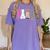 Back To School Teacher Para Preppy Checkered Para Life Women's Comfort Colors T-Shirt Violet