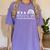 Beautiful Day To Support Public Education Teacher Red For Ed Women's Comfort Colors T-Shirt Violet Beautiful Day To Support Public Education Teacher Red For Ed Women's Comfort Colors T-Shirt Violet