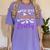 The Best Teachers Are A Bit Batty Teacher Bat Halloween Women's Comfort Colors T-Shirt Violet The Best Teachers Are A Bit Batty Teacher Bat Halloween Women's Comfort Colors T-Shirt Violet