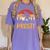 Bigfoot Sasquatch Prost Retro Bavarian Oktoberfest Men Women Women's Comfort Colors T-Shirt Violet