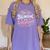 Being Bilingual Is A Superpower ESL Teacher School Women's Comfort Colors T-Shirt Violet