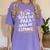 Bilingual Teacher Maestra Spanish Teacher Women's Comfort Colors T-Shirt Violet Bilingual Teacher Maestra Spanish Teacher Women's Comfort Colors T-Shirt Violet