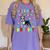 My Birthday Colorful Costume Boston Terrier Party Women's Comfort Colors T-Shirt Violet