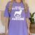 Boston Terrier Awesome Women's Comfort Colors T-Shirt Violet
