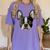 Boston Terrier Cute Puppy Face Dog Lover Pet Owner Women's Comfort Colors T-Shirt Violet