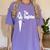 Boston Terrier Dad The DogFather Shirt Boston Terrier Women's Comfort Colors T-Shirt Violet