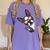 Boston Terrier Dog From Side Boston Bull Women's Comfort Colors T-Shirt Violet