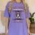 Boston Terrier Don't Mess With American Gentleman Dog Lover Women's Comfort Colors T-Shirt Violet