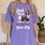 Boston Terrier Fart American Gentleman Non-Sporting Dog Women's Comfort Colors T-Shirt Violet