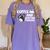 Boston Terrier Lover Coffee And Boston Terriers Women's Comfort Colors T-Shirt Violet