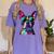 Boston Terrier Lovers Pop Art Boston Terrier Women's Comfort Colors T-Shirt Violet