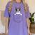 Boston Terrier In The Pocket Cute Boston Terrier Dog Lovers Men Women Girls Kids Women's Comfort Colors T-Shirt Violet
