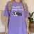 Boston Terrier Puppy Sweet Dreams Pajama For Bedtime Women's Comfort Colors T-Shirt Violet