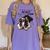 Boston Terrier Shirt I Didn't Fart My Butt Blew You A Kiss Women's Comfort Colors T-Shirt Violet